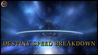 Destiny Speed Breakdown Stargate [upl. by Nochur]