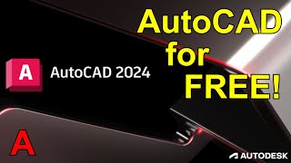 Do THIS to Get AutoCAD 2025 2024 for FREE [upl. by Bradski]