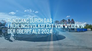 Volksfest Weiden in der Oberpfalz Rundgang 2024 Weiden in der Oberpfalz 2024 Oberpfalz [upl. by Greyson665]