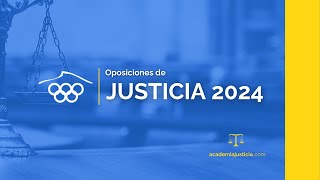 Sesión Informativa Oposiciones de Justicia 2024 [upl. by Anat626]