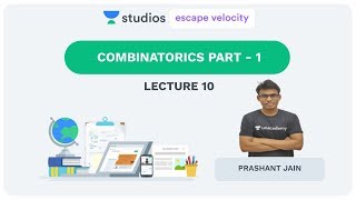 L10 Combinatorics Part  1  PRMO 2019 Crash Course  Prashant Jain [upl. by Knowland]