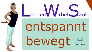 🏝️ 24 min schmerzfreier unterer Rücken durch sanfte Übungen  LWS Gymnastik ohne Geräte [upl. by Ahseyi]