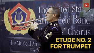 Etude No 2 from quotEtudes for Trumpetquot by Vassily Brandt [upl. by Fritz]