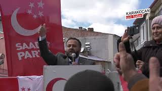 SAADET PARTÄ°SÄ° GENEL BAÅKAN YARDIMCISI AV BÃœLENT KAYA KARAKOÃ‡ANDA ZÄ°YARETLERDE BULUNDU [upl. by Stockwell521]