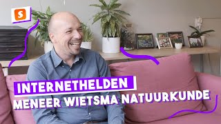 Wie is de man achter Meneer Wietsma Natuurkunde  Internethelden 4 S2 [upl. by Llewop428]