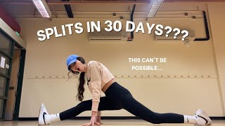 Learning the Splits in 30 days 30 Day Split Challenge Results Realistic [upl. by Otila]