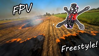 Martian II FPV Freestyle Action at the Field with GoPro Hero 8 4k [upl. by Stone935]