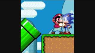 Mario VS Sonic Interactive Flash Animation [upl. by Alleira]