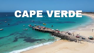 Sal Cape Verde  Drone 4K  Melia Dunas [upl. by Horwitz]