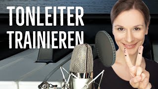 Tonleiter singen  2 EFFEKTIVE Gesangsübungen zum Mitsingen  singdude [upl. by Bonis]