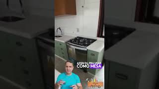 Inspiração de cozinha com mármore branco Dicas do Fernando dicasdeconstrução cozinha inspiração [upl. by Normie]