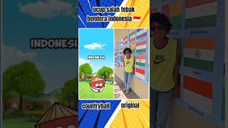 ucup salah tebak bendera indonesia countryballs [upl. by Ingar]