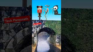 Railroad Crossing on Postbox 📫 🚦Atak Sirenhead and Demon 😈🚦 Shorts youtubeshorts [upl. by Vaughan905]