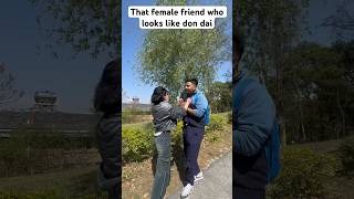 Tag your don female friend comedy meme vlog viral shorts medstudent don funny friendship [upl. by Nicolette840]