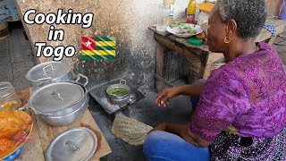 MOST unique food in TOGO  WEST AFRICA Traditional African Food Recipes  BAOBOB LEAVES SOUP [upl. by Ridan8]