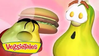 VeggieTales  His Cheeseburger  VeggieTales Silly Songs With Larry  Videos For Kids [upl. by Swirsky998]