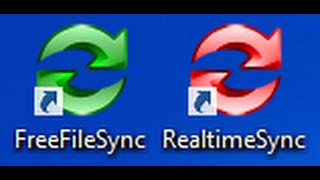 Synchronize files and folders using FreeFileSync RealtimeSync in Windows 10 [upl. by Valerio]