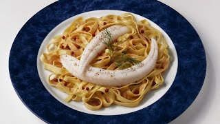 Recette  Filet de sole tagliatelles [upl. by Giacopo]