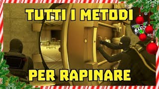 GTA 5 ONLINE  RAPINA CASINO DIAMOND  TUTTI I METODI by BSTAAARD [upl. by Thor]