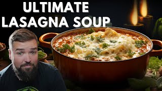 EASY LASAGNA SOUP RECIPE ULTIMATE VERSION CHEAP DINNER [upl. by Neraa409]