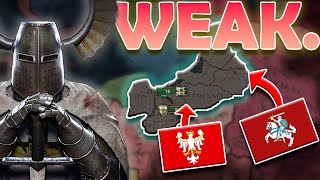 Why is the Teutonic Order WEAK in EU4 [upl. by Yldarb602]