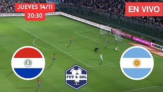 🔴 PARAGUAY  ARGENTINA EN VIVO  LIONEL MESSI EN FUT AND GOL [upl. by Goodkin]