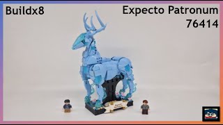 LEGO Harry’s Expecto Patronum 76414 buildx8  Harry Potter [upl. by Trahurn]