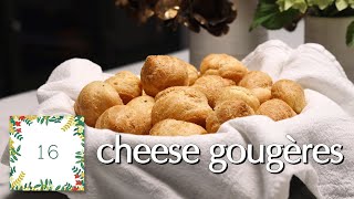 Cheese Gougères Holiday 2020 Countdown [upl. by Lobell]