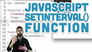 95 JavaScript setInterval Function  p5js Tutorial [upl. by Aletta]