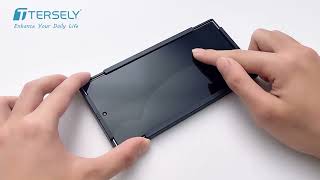 Tutorials for T Tersely Privacy Tempered Glass Screen Protector for Samsung Galaxy S24 Ultra [upl. by Mcloughlin516]