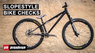 10 Slopestyle Bike Checks From The 2021 Big White Slopestyle [upl. by Jemimah]