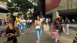 🇻🇪 Walking Tour Downtown Caracas Venezuela [upl. by Haniraz]