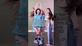 The NEWJEANS Impact ❤️🐰 viral kpop shorts newjeans fyp recommended apt fypシ゚ [upl. by Aneen954]