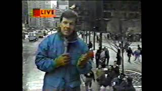 1993 WTC  Bombing Live News Coverage Part 2 [upl. by Eriha]