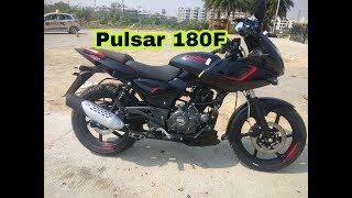 Bajaj Pulsar 180F 2019 Walkaround  Price  Mileage in Hindi [upl. by Chi653]