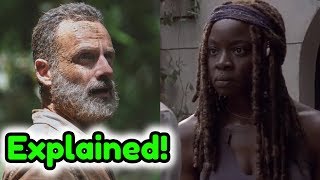 Michonnes Pregnancy Hinted During TWD Episode 9x05 Sneak Peek Grimes Legacy Continues Explained [upl. by Geirk970]