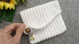 Crochet Wide Wallet [upl. by Parthinia915]