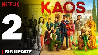 KAOS Season 2  Netflix  Trailer  Renewed It for Season 2 [upl. by Ellehcal]