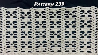 FANTASTIC amp INCREDIBLE crochet pattern 239  Easy crochet pattern  Free crochet  White yarn [upl. by Aicirtac717]