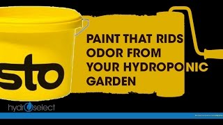 Sto Color Climasan  Paint That Rids Odor From Hydroponic Gardens [upl. by Enelrats]