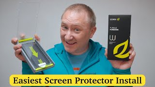 Easiest Screen Protector Install Ever  WSKEN Screen Protector [upl. by Surazal]