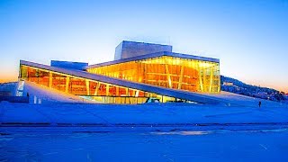 A Walk On In and Around The Oslo Opera House [upl. by Lasser]