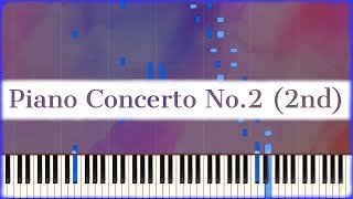 Piano Concerto No2 Mvt2  CHOPIN [upl. by Oralia]