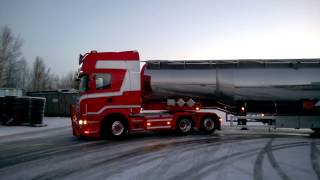 Scania R Pedersen Transport as Steinkjer Norway [upl. by Eenram]