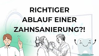 richtiger Ablauf einer Zahnsanierung [upl. by Hcib]