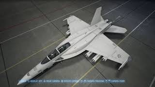 NEWOVERVIEW OF ALL FA18F SUPER HORNET BLOCK III WITH CONFORMAL FUEL TANK SKINSACE COMBAT 7 [upl. by Beata]