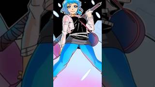 Drawing Ramona Flowers Timelapse video art scottpilgrim drawing foryou [upl. by Sadonia536]