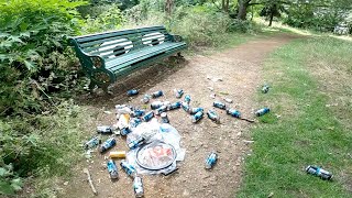 Look what the bench spit up 👾  Litter picking ep81 [upl. by Aihsema]