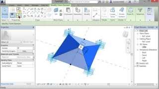 Revit ADAPTIVE COMPONENT MATERIAL PARAMETER [upl. by Anailuig]