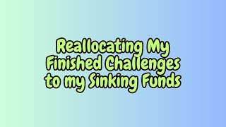 Sinking Funds Randomizer  Reallocation  How much did I saved [upl. by Morrill82]